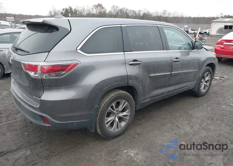 2016 Toyota Highlander Le Plus V6 from USA, damaged, VIN 5TDBKRFH5GS304873